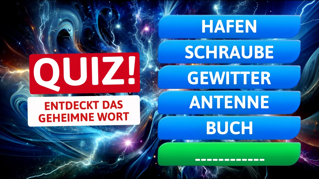 Kettenreaktion: Nur 1% der Menschen lösen dieses geniale Rätsel – schaffst du die Verbindung?"